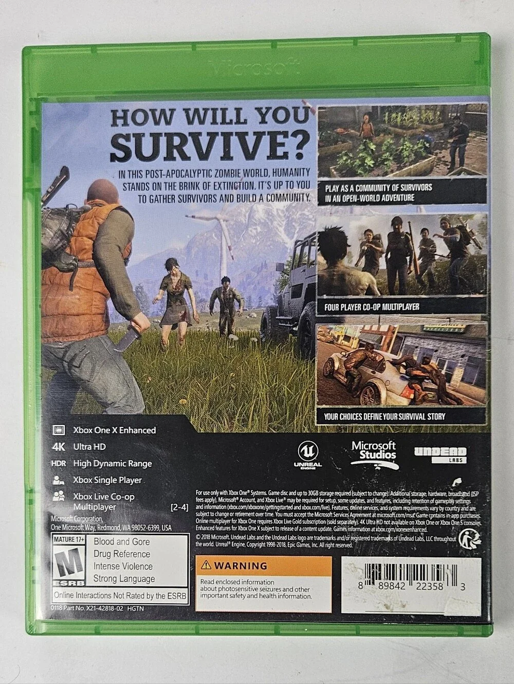 State of Decay 2 - XBox One Video Game